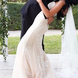 Ines Di Santo Designer Beaded Wedding Gown